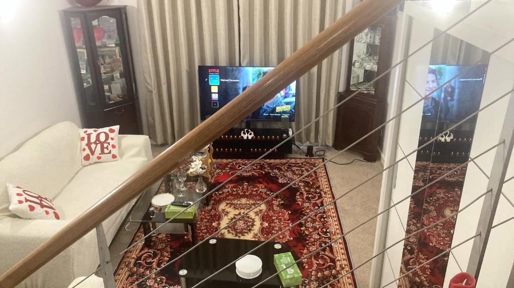 Μια τηλεόραση ή/και κέντρο ψυχαγωγίας στο Chic & Central Liverpool Flat