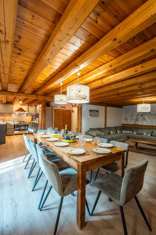 2AlpesChalets - Chalet Marie 1 - Standing et Sauna au pieds des pistes