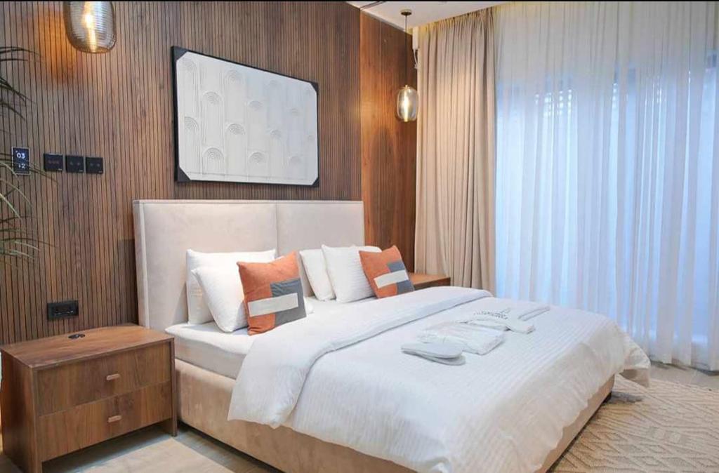 Ένα ή περισσότερα κρεβάτια σε δωμάτιο στο Velvet Residence