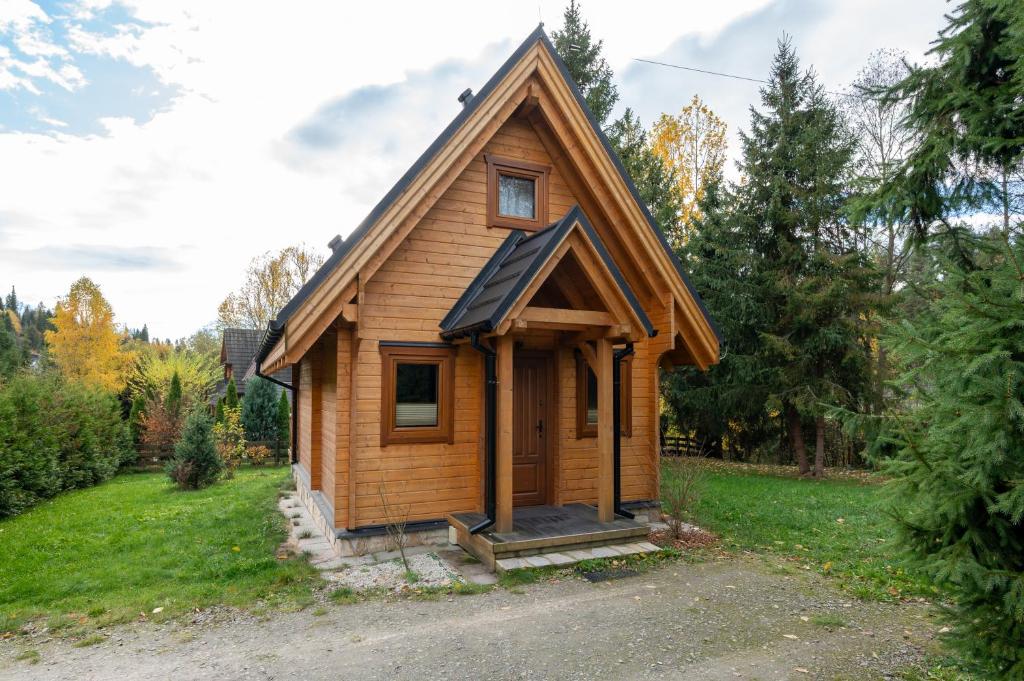Bygningen som chaletet ligger i