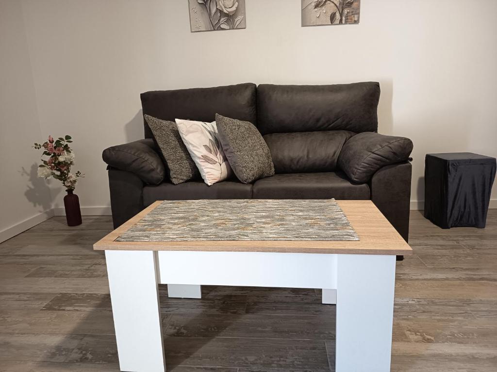 Et opholdsområde på vivienda Casa Blanca-Santa Bárbara