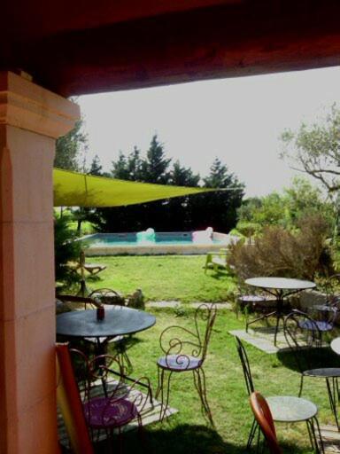 Zahrada ubytování Maison d'hôtes Ferme de la Commanderie