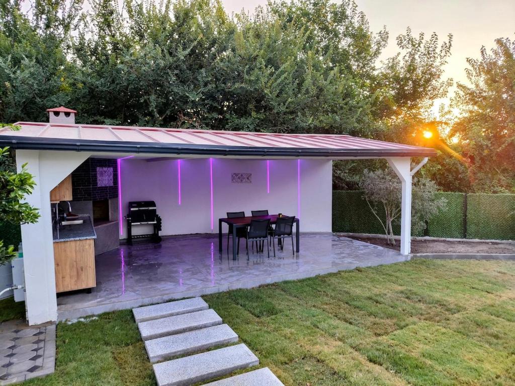 Een tuin van villakasel