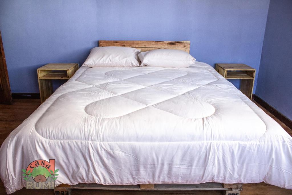 Postel nebo postele na pokoji v ubytování Casa Rumi