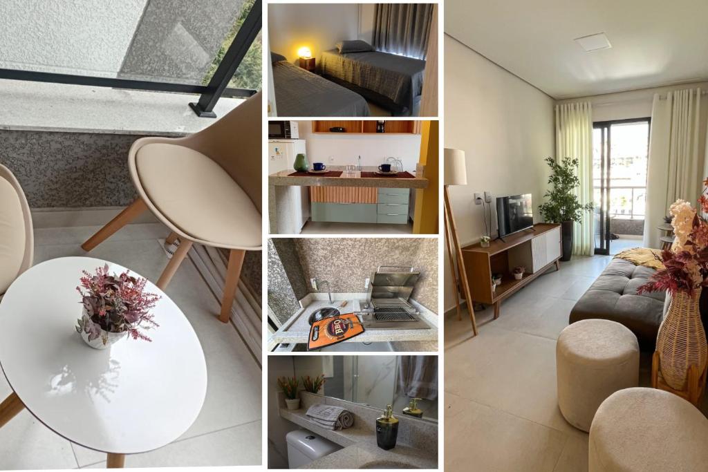 Et opholdsområde på RUA PLANA, 2qts, 2 banh, varanda c CHURRASQUEIRA, estacionamento, ELEVADOR, portaria