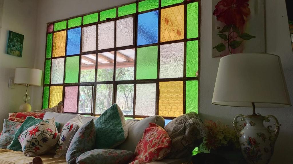 Χώρος καθιστικού στο La Soñada