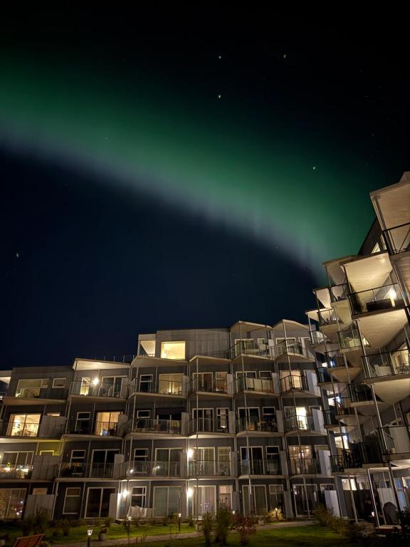 Bygningen som lejligheden ligger i