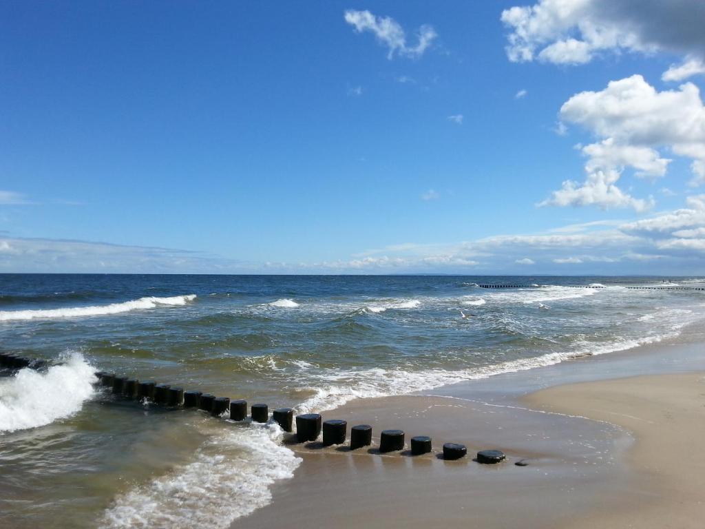 Ein Strand an oder in der Nähe der Ferienwohnung