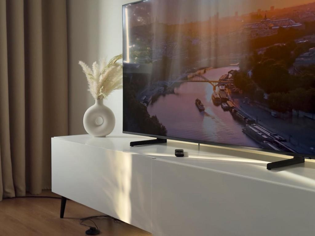 TV a/nebo společenská místnost v ubytování Cosy 1st Floor Flat North London