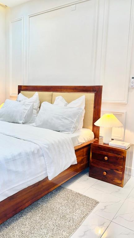 Postel nebo postele na pokoji v ubytování La petite Brise Marine