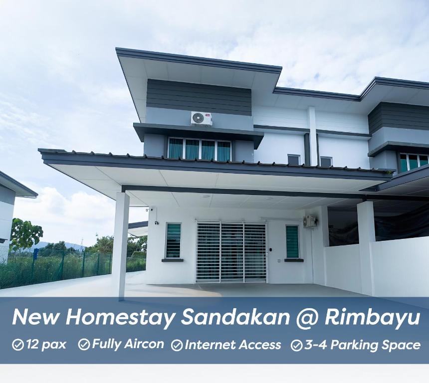 New Homestay Sandakan Rimbayu 12pax في سانداكان: دار مزادات سامادي سامبالام للتجانس الجديد