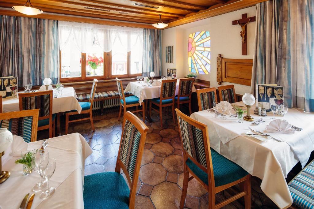 Restaurace v ubytování Wellnesshotel Engadin