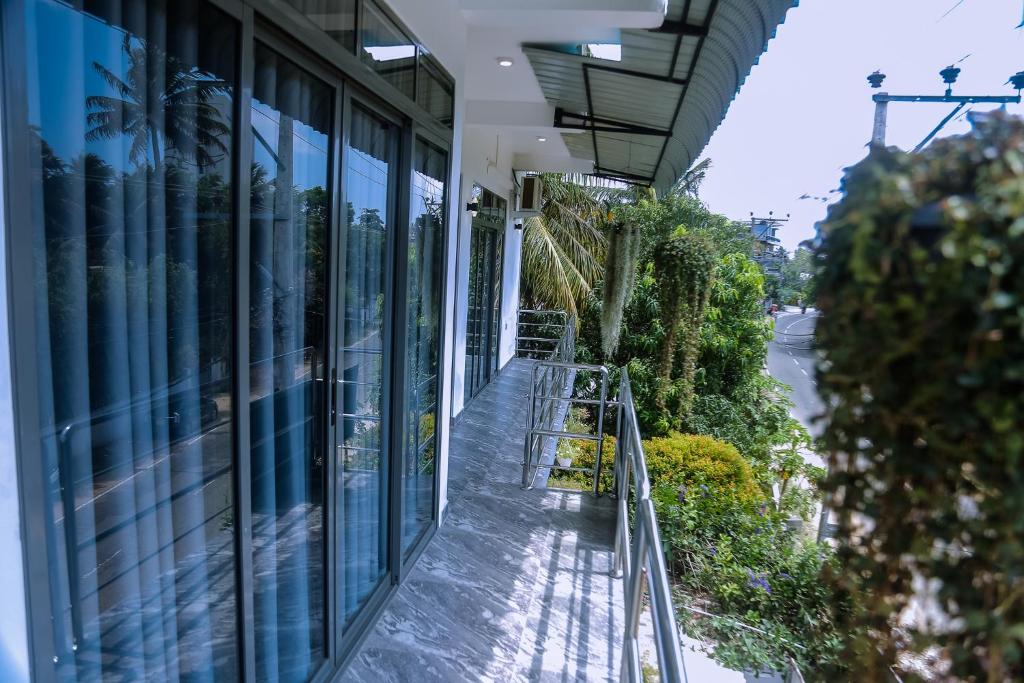 Balkón nebo terasa v ubytování Omeera Sand