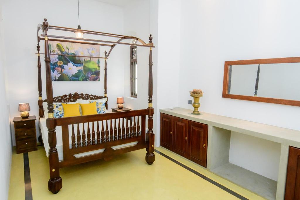 Postel nebo postele na pokoji v ubytování Villa302