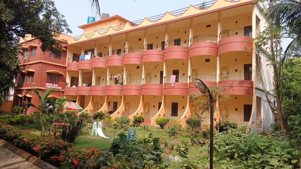 Zahrada ubytování Hotel Santiniketan