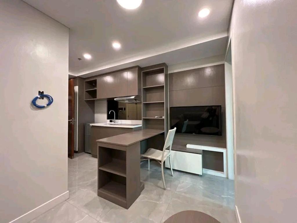 Η κουζίνα ή μικρή κουζίνα στο Aayah Staycation condo & Hotel