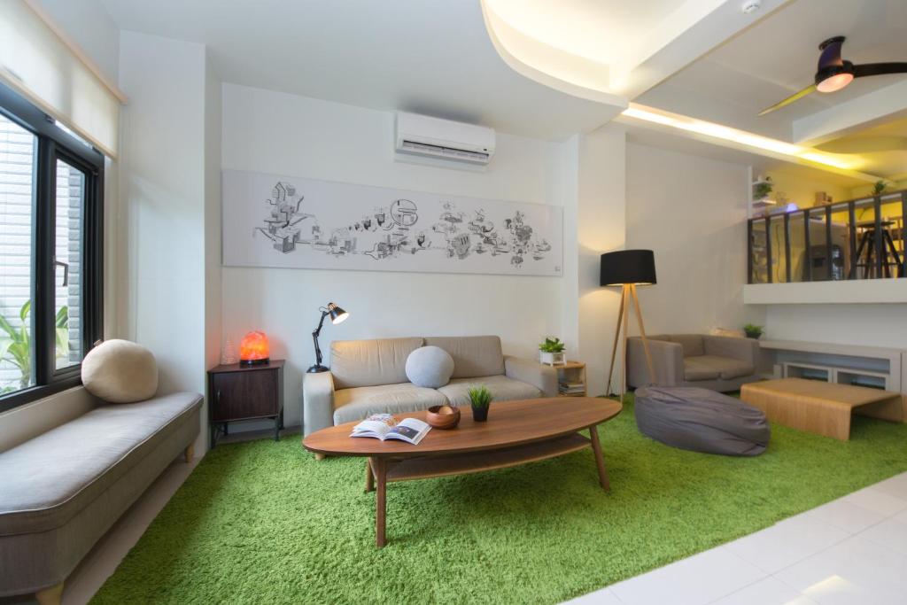 Posezení v ubytování 極簡旅行民宿 Simple Travel B&B