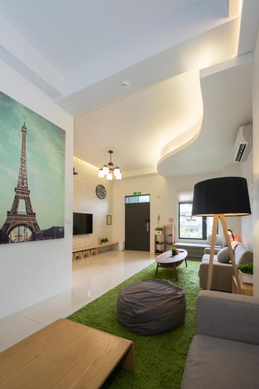 Posezení v ubytování 極簡旅行民宿 Simple Travel B&B