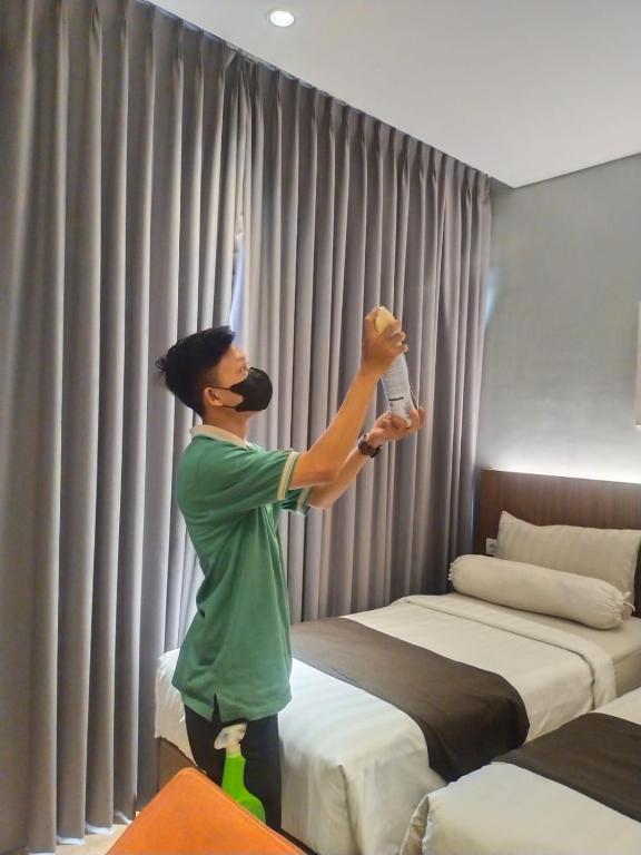 Votel Krakatau Boutique Hotel Semarang - Deluxe Twin Room
