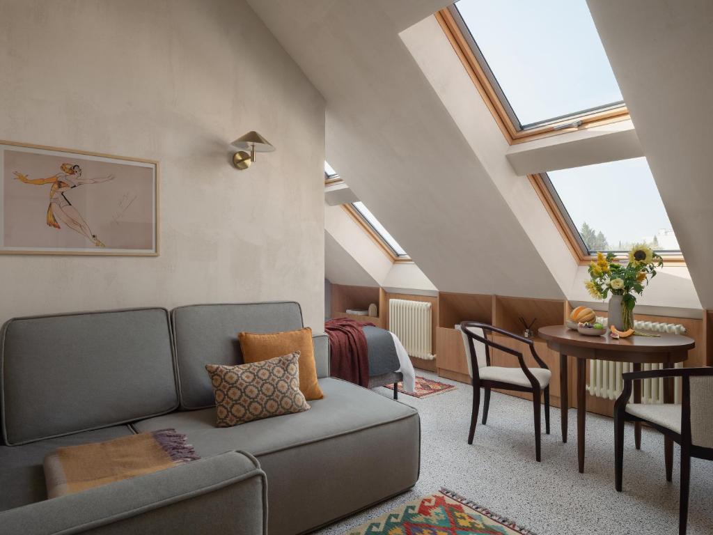 Posezení v ubytování Apart-In Georgia