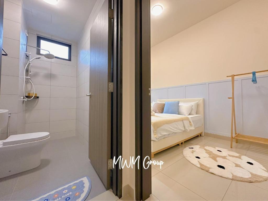 Koupelna v ubytování Meldrum Heights Walkable to CIQ By MWM