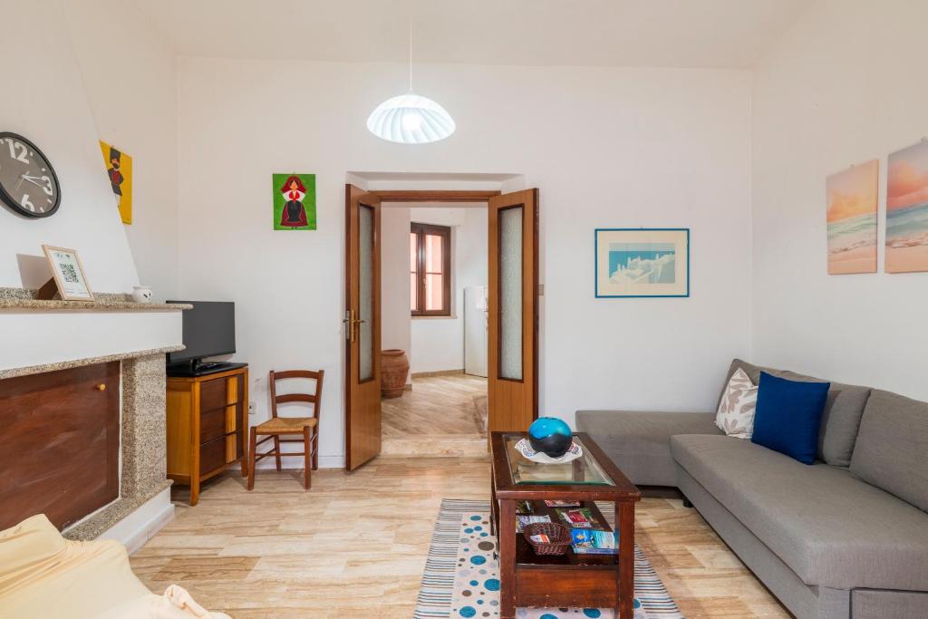 Posezení v ubytování Casa Assunta