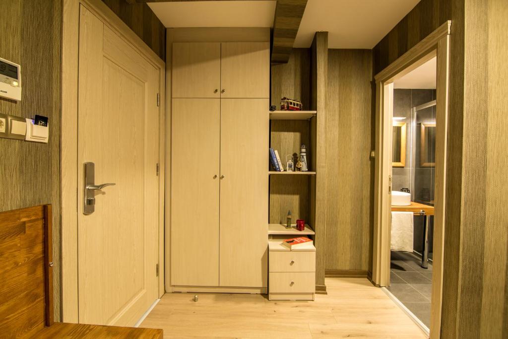 Koupelna v ubytování Kuzen Otel