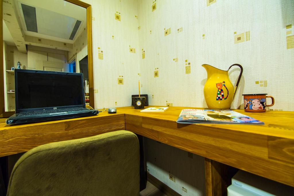 TV a/nebo společenská místnost v ubytování Kuzen Otel
