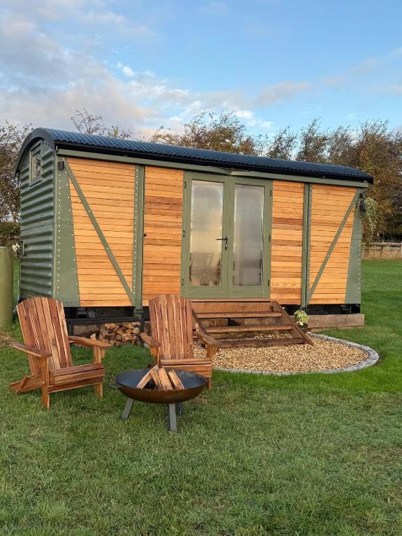 Zahrada ubytování The Railway Retreat