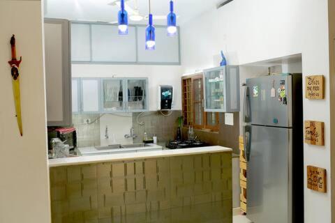 Kuchyň nebo kuchyňský kout v ubytování sea zars villa