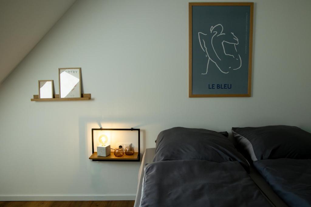 Posezení v ubytování BM Rooms Innenstadt - Moderne City Zimmer mit eigenem Bad im Herzen der Innenstadt