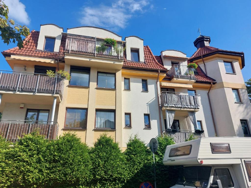 Budova, kde se apartmán nachází