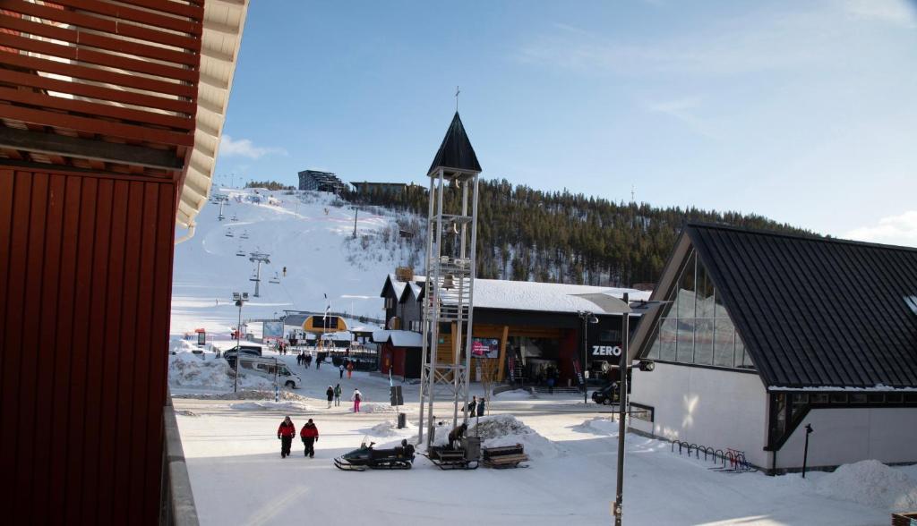 Ski Center Alpine Houses A6 v zimě