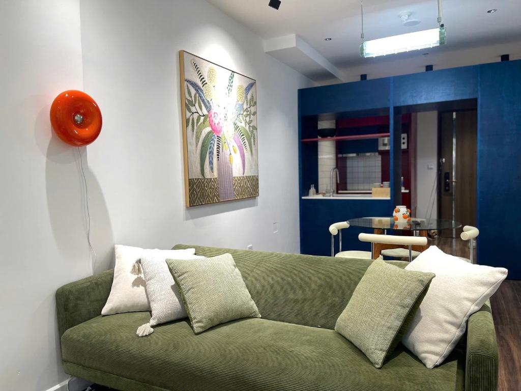 Χώρος καθιστικού στο Anmie Home - Hoàng Huy CMC Camelia