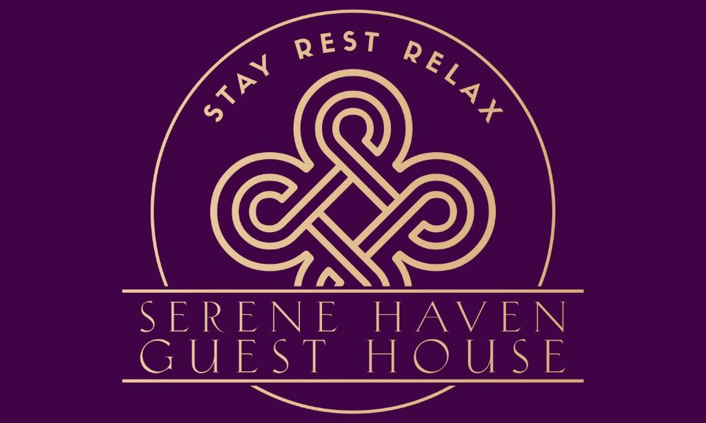 a logo for a guest house with two intertwined celtics at Serene Haven Guest House in Victoria West