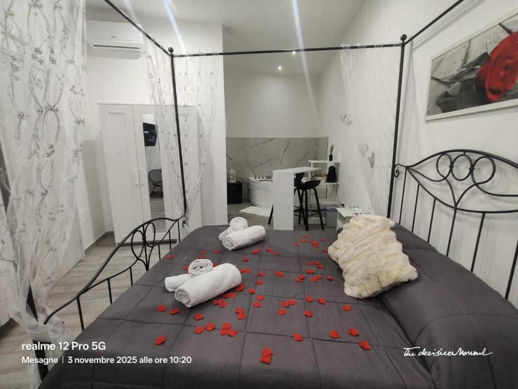 Postel nebo postele na pokoji v ubytování CarpeDiemHouse