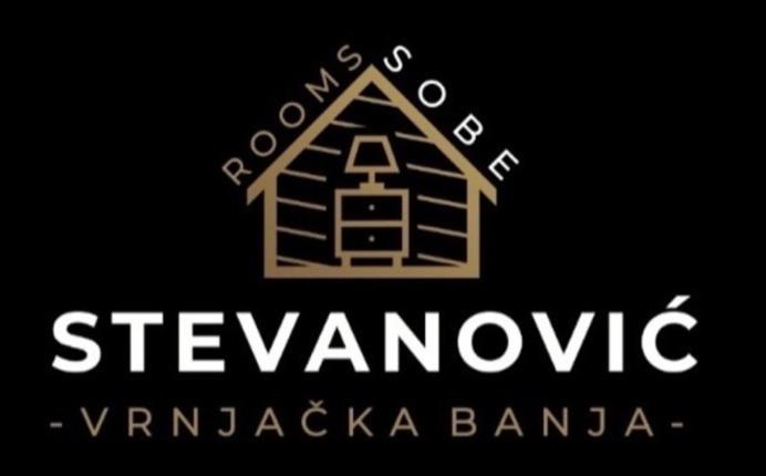 VrnjciにあるStevanovic Smestajの「Stevens Sqor」という言葉が書かれた家のロゴ