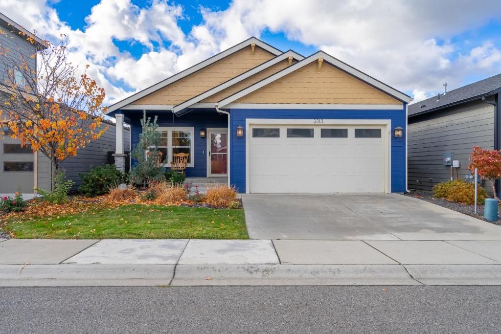 Bygningen som feriehuset ligger i