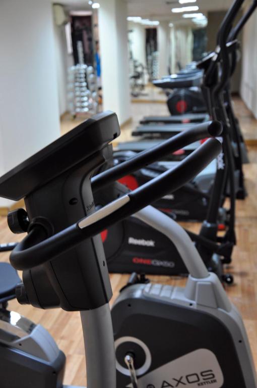 Fitness centrum a/nebo fitness zařízení v ubytování Asherij Hotel