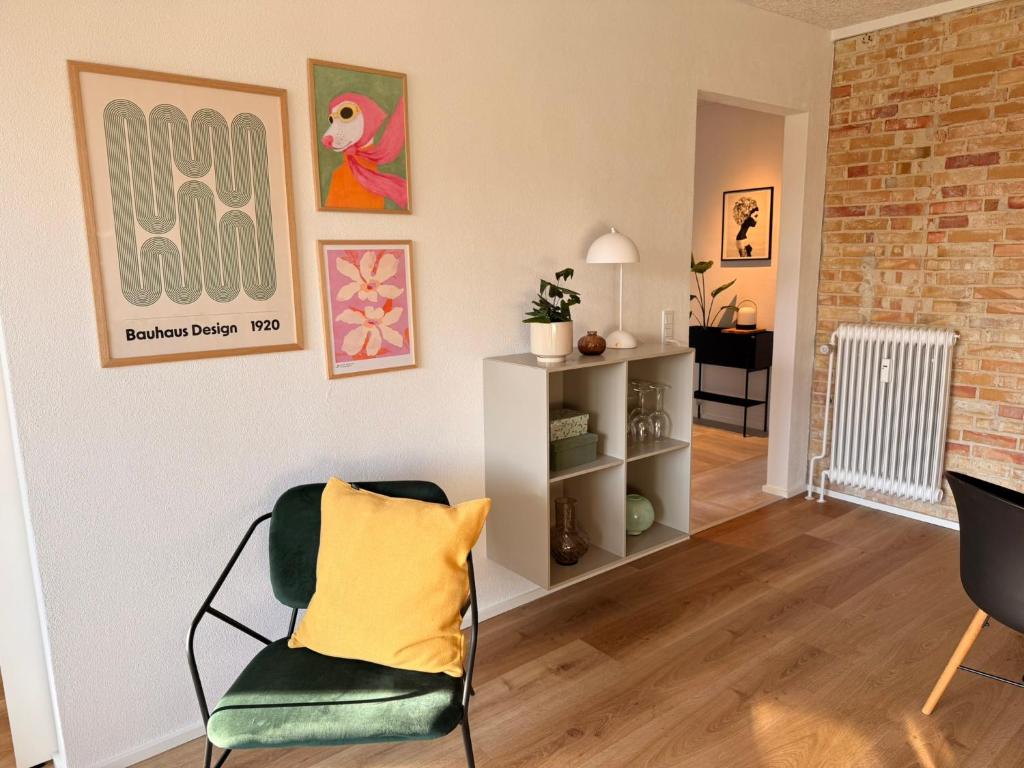 Χώρος καθιστικού στο Cozy, totally renovated apartment, sleeps 6