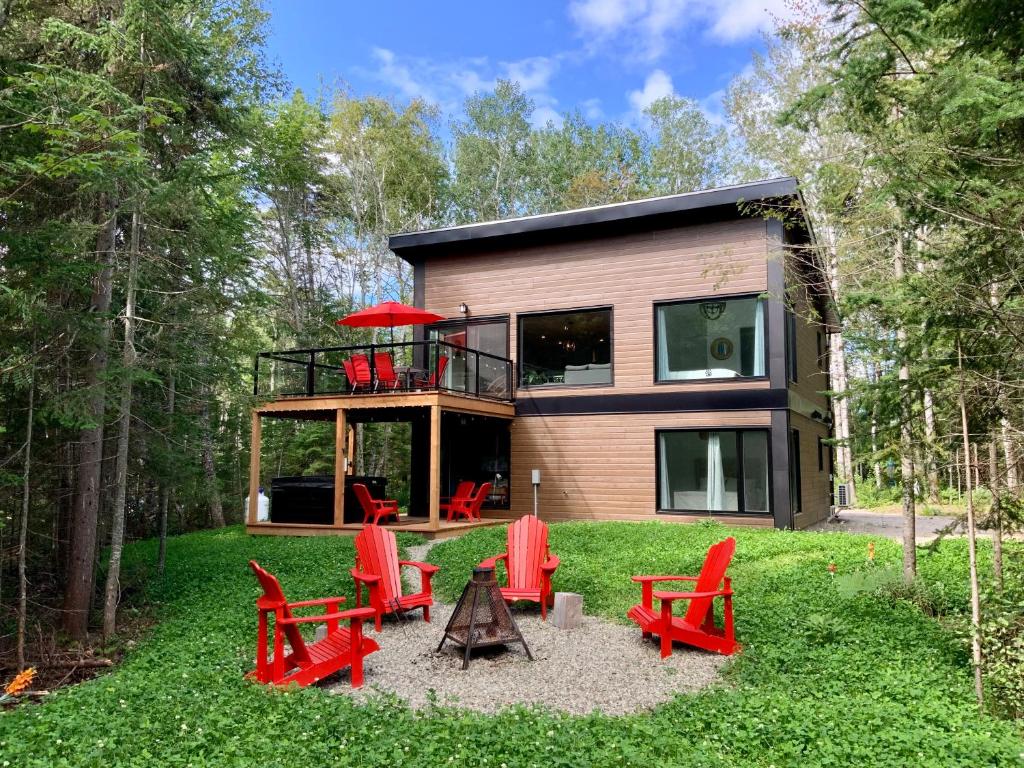 Vườn quanh Chalet Nature de Charlevoix