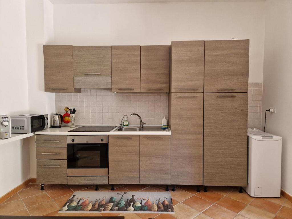 Una cocina o zona de cocina en Il Giardino