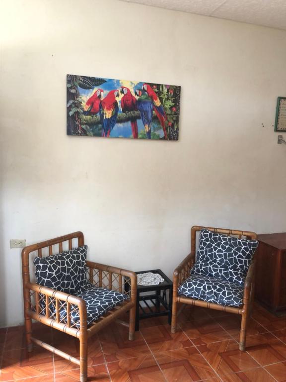 Posezení v ubytování Hospedaje Maluli 02