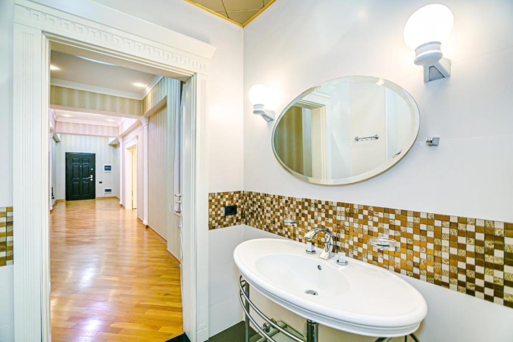 Koupelna v ubytování Apartment STEL