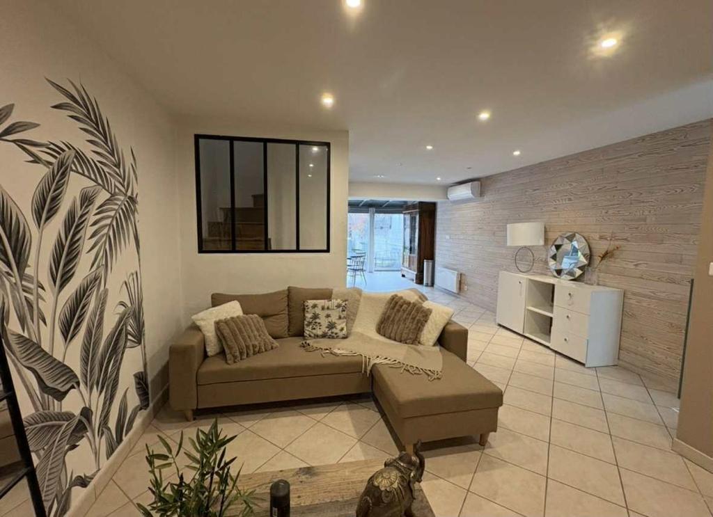 Posezení v ubytování La Laula