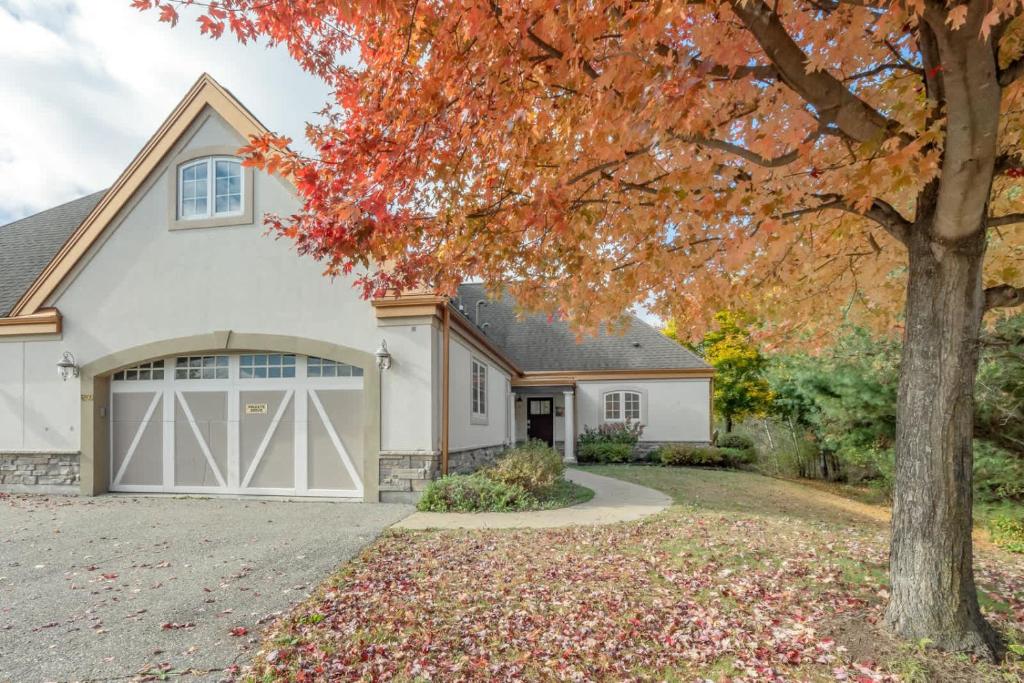 Bygningen som feriehuset ligger i