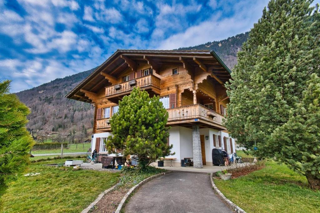 Nespecifikovaný výhled na hory nebo výhled na hory při pohledu z apartmánu