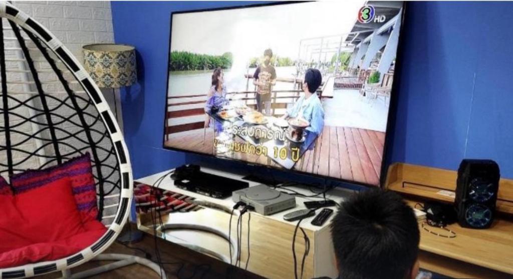 Et tv og/eller underholdning på My Resort huahin ห้องโครงการประหยัดที่สุดทุกวัน โปรโมชั่น2 ห้องนอนได้ 4 คนเท่านั้น