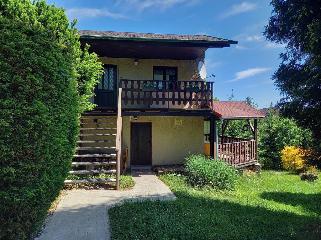 Zahrada ubytování Apartmány Lebedín