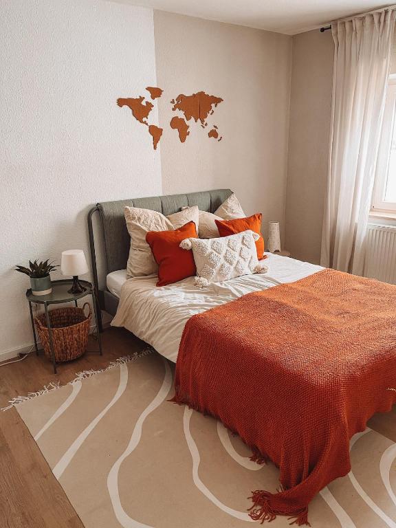 Llit o llits en una habitació de Ella House